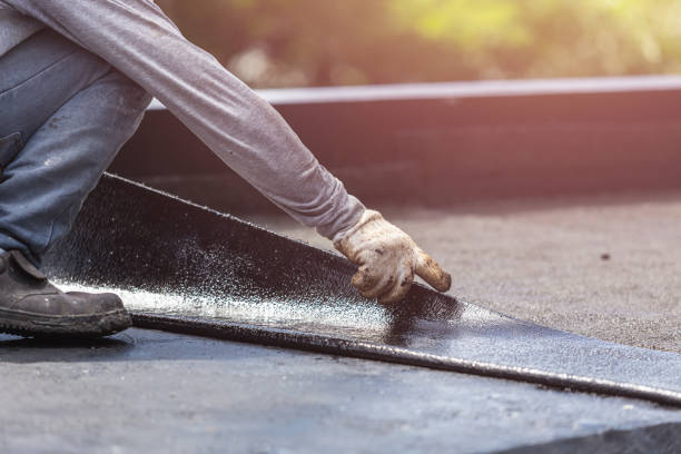 Professional Exterior Waterproofing technician working in Anna, IL